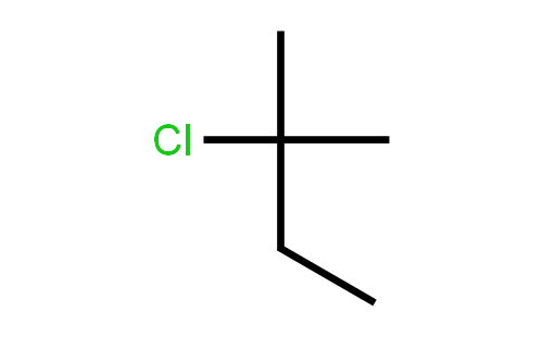 氯化叔戊烷(cas:594-36-5) 结构式图片