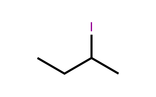 2-碘丁烷(cas:513-48-4) 結構式圖片