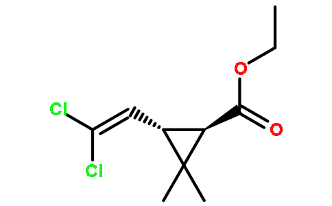 反式-3-(2,2-二氯乙烯基)-2,2-二甲基環丙烷羧酸乙酯