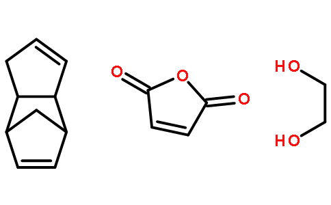 2,5-呋喃二酮與1,2-乙二醇和3a,4,7,7a-四氫-4,7-亞甲基-1h-茚的聚合