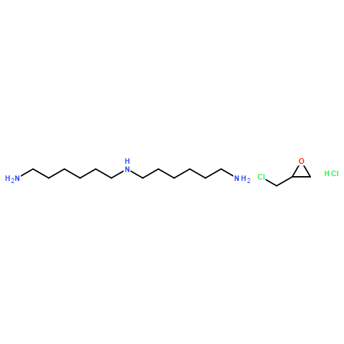 n-(6-氨基己基)-1,6-己二胺與氯甲基環氧乙烷的聚合物鹽酸鹽