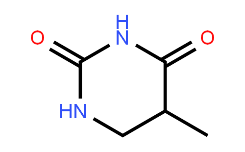 5,6-二氢-5-甲基尿嘧啶(cas:696-04-8) 结构式图片