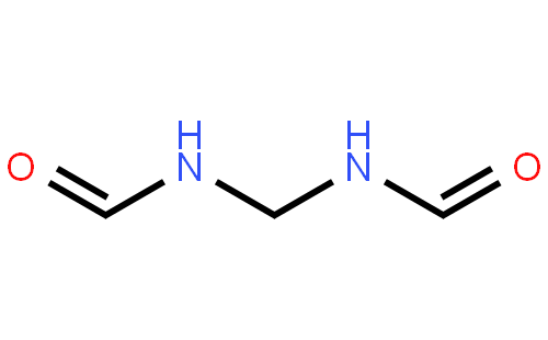 亚甲基二甲酰胺(cas:6921-98-8) 结构式图片