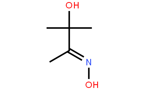 3-羟基-3-甲基-2-丁酮肟(cas:7431-25-6) 结构式图片