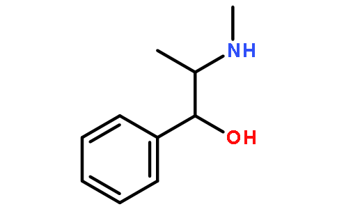 伪麻黄碱结构式图片