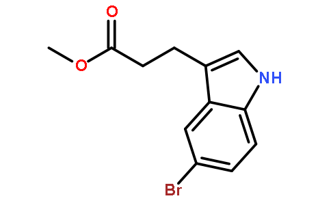 3-(5-溴-1h-吲哚-3-基)-丙酸甲酯