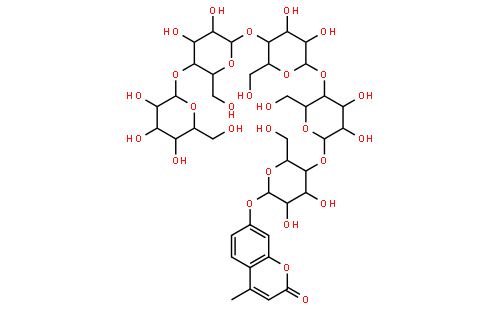 4-甲基伞形酮beta-d-纤维五糖苷